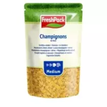 Champignons emincés 2e medium 2,46kg bleu FreshPack
