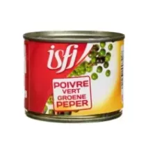 Poivre vert sur jus 170g Isfi