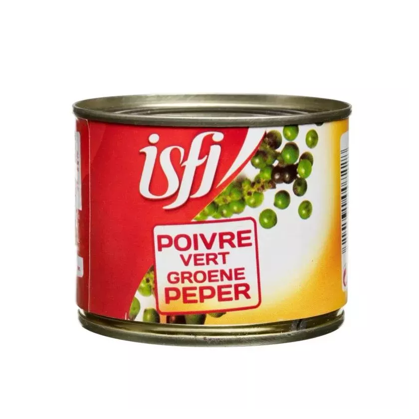 Poivre vert sur jus 170g Isfi