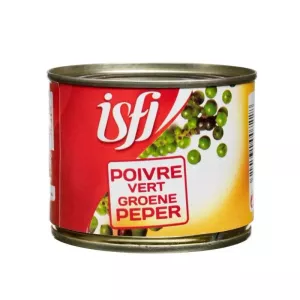 Poivre vert sur jus 170g Isfi