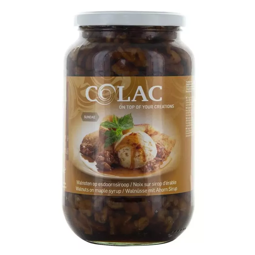 Noix sur sirop d'erable 1,15kg Colac Sundae