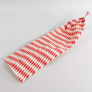 Boyau faser 90x50cm losange bavarois rouge Nalo Top