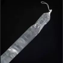Boyau nylon 40x50cm transparent (pour saucisses à griller)