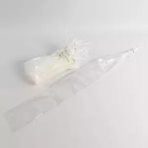 Boyau nylon 53x60cm transparent (pour saucisses à griller)