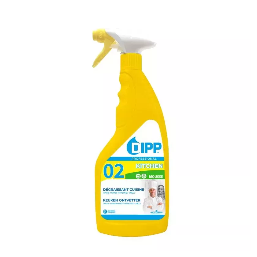 Degraissant surpuissant mousse 02 Easy Pro spray 750ml