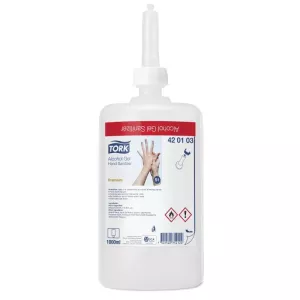 Tork alcoholgel hand sanitizer S1-420103 carton 6x1L