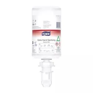Tork alcoholgel XTR hand sanit S4-424205 carton 6x1L