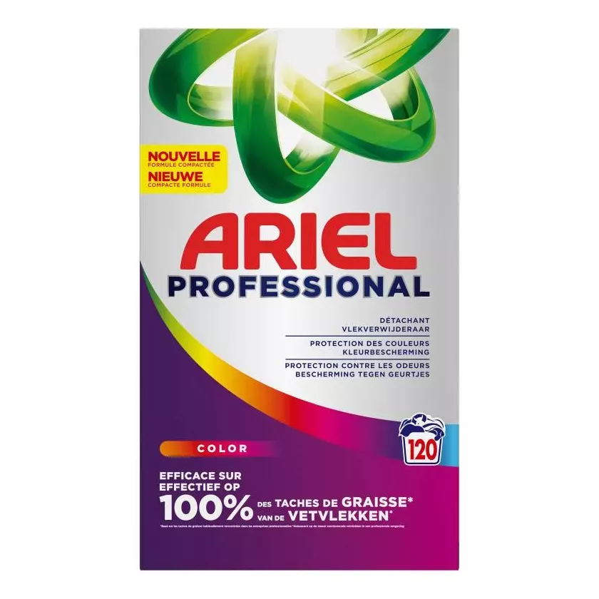Ariel Professional Color lessive en poudre 6,6kg 120 doses
