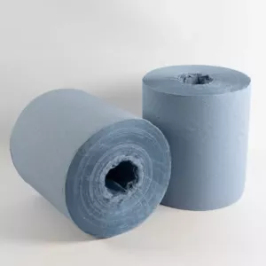 Midi rouleau papier essuie bleu sans tube 300mx20cm PrimesLab