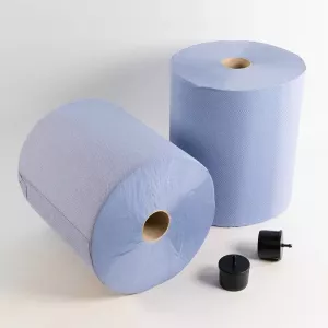 Midi rouleau papier essuie Matic bleu 150mx21cm PrimesLab