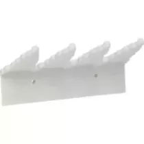 Support mural 238mm blanc 0615/5