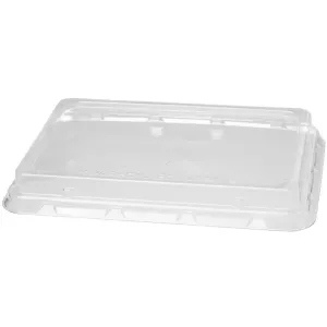 RPET couvercle ravier bagasse 1200ml 239x165x28mm Duni 188063