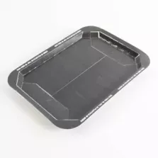 Ravier carton/film noir 250x180x13mm B6-13