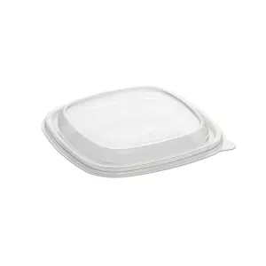 RPET couverc carton PE square bowl 170x170x19mm Sabert