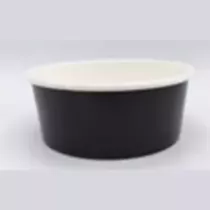 Karton-PE bowl 900ml noir d184x50mm