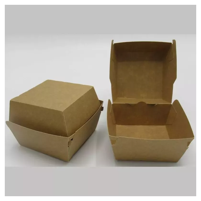 Boite hamburger carton 110x110x80mm ECO