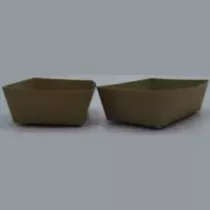 Ravier carton brun 120x70x45mm ECO