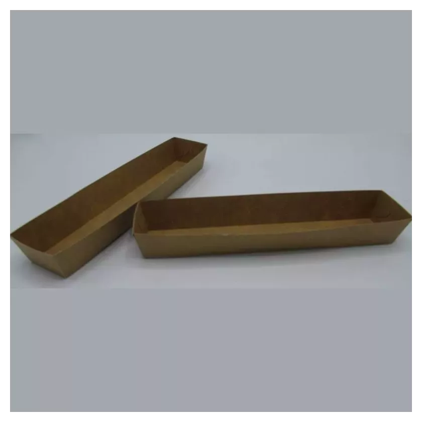 Ravier carton A16L brun 220x40x35mm ECO