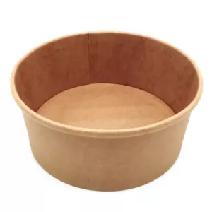 Bol carton/PE 750ml brun d148x60mm ECO