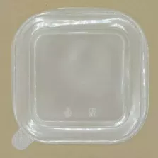 PP couvercle carton PE ravier transparent 750-1000-1200-1400ml carre