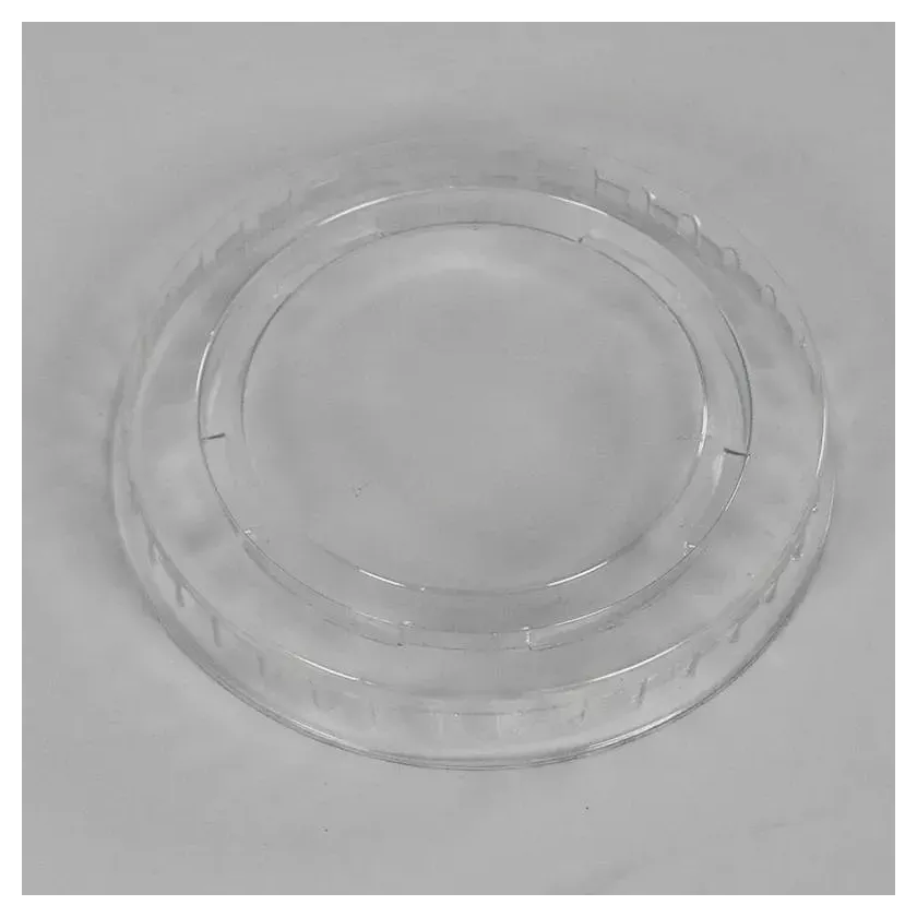 RPET couvercle carton PE cup diametre 56mm 60ml 90ml