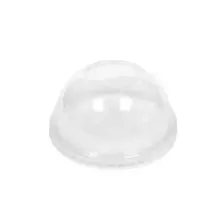 RPET couvercle carton PE cup 120ml diametre 75 dome