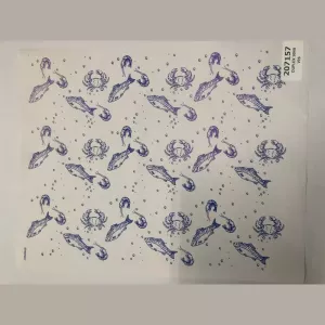 Duplex ECO blanc 32x40cm poisson