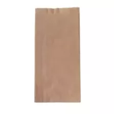 Sac papier stand brun 40g 2 poches ficele 270x120x(2x35)mm Linepack