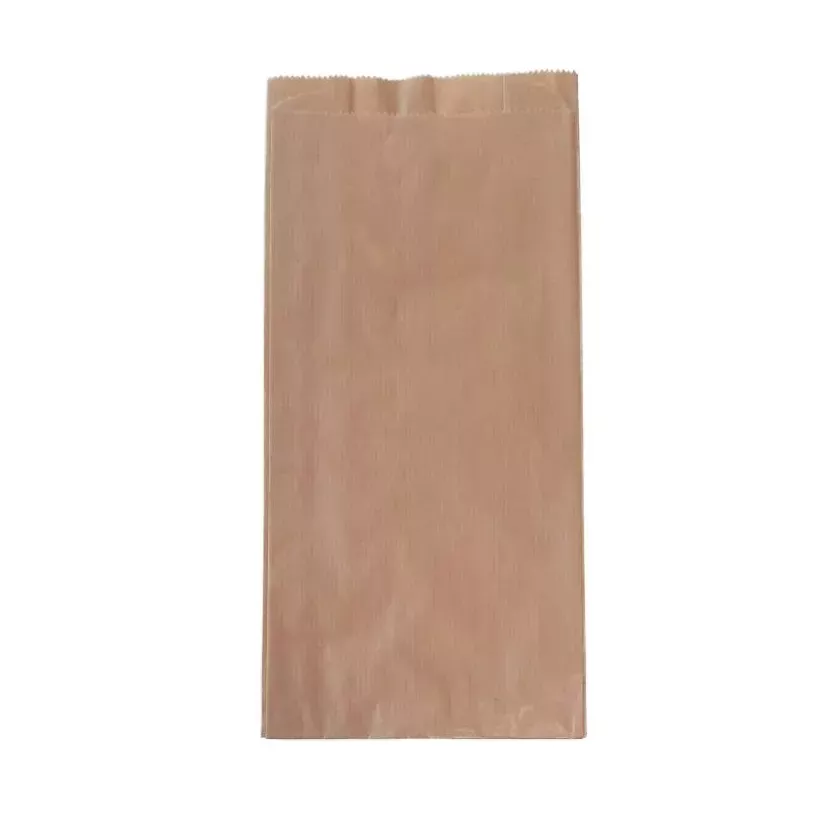 Sac papier stand brun 40g 4 poches ficele 310x140x(2x37,5)mm Linepack
