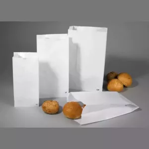 Papier sac blanc 10 plis 50g ficele 410x180mm