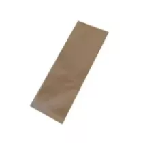 Sac Dagobert kraft brun paraffine 410x120x(2x35)mm