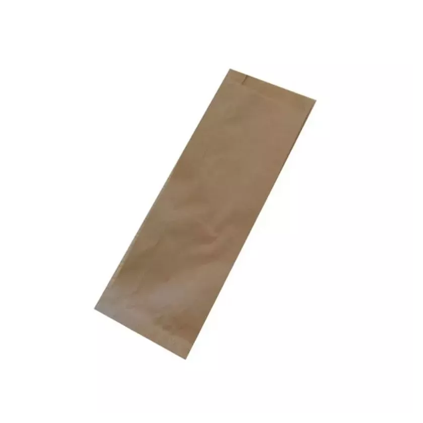 Sac Dagobert kraft brun paraffine 480x120x(2x35)mm
