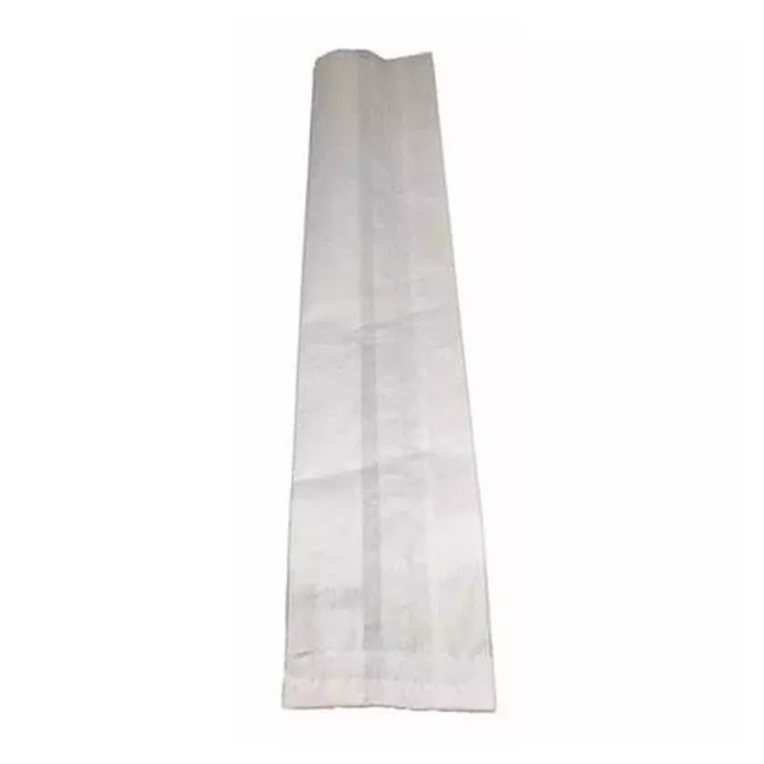 Sac baguette standard kraft 620x95x(2x37)mm 1 piece blanc