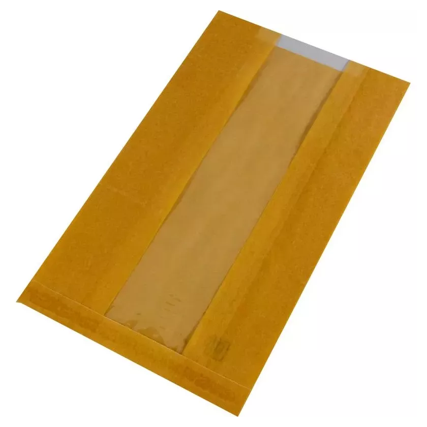 Sac pain plus fenetre paraffine brun 400x175x(2x52,5)mm 1-2kg carre