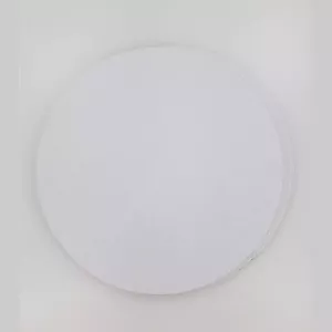 Pizza ronde carton ondule diametre 23cm blanc