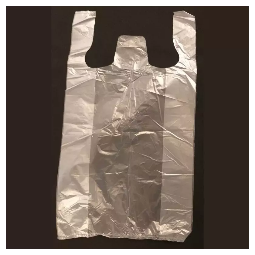 Shopper midi 14my transparent 480x270+120mm HDPE