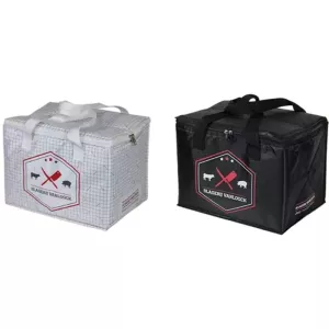 Sac isotherme nylon impression serigraphie 350x250+250mm box 2 couleurs