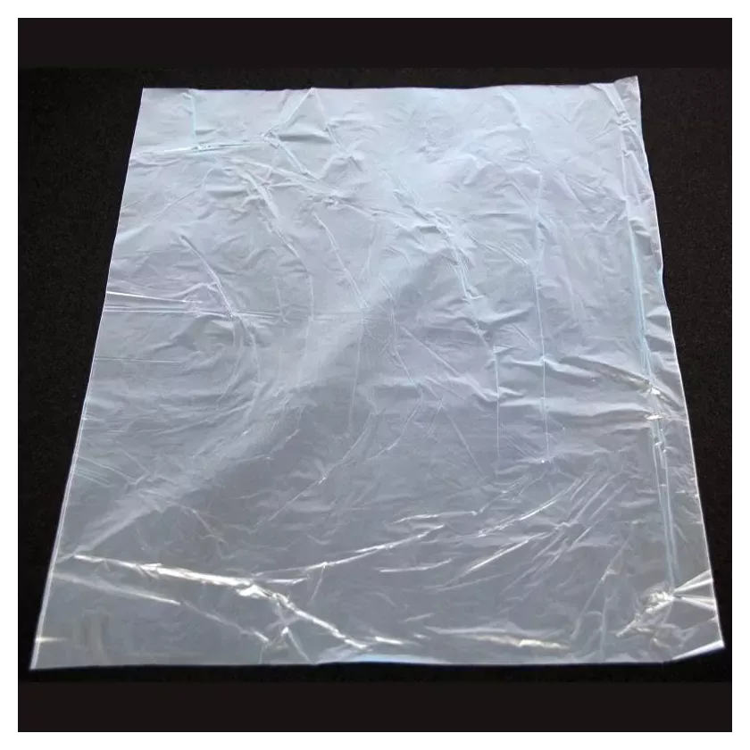 Feuille basse pression 60x80cm bleu HDPE 13 microns 2500 pieces