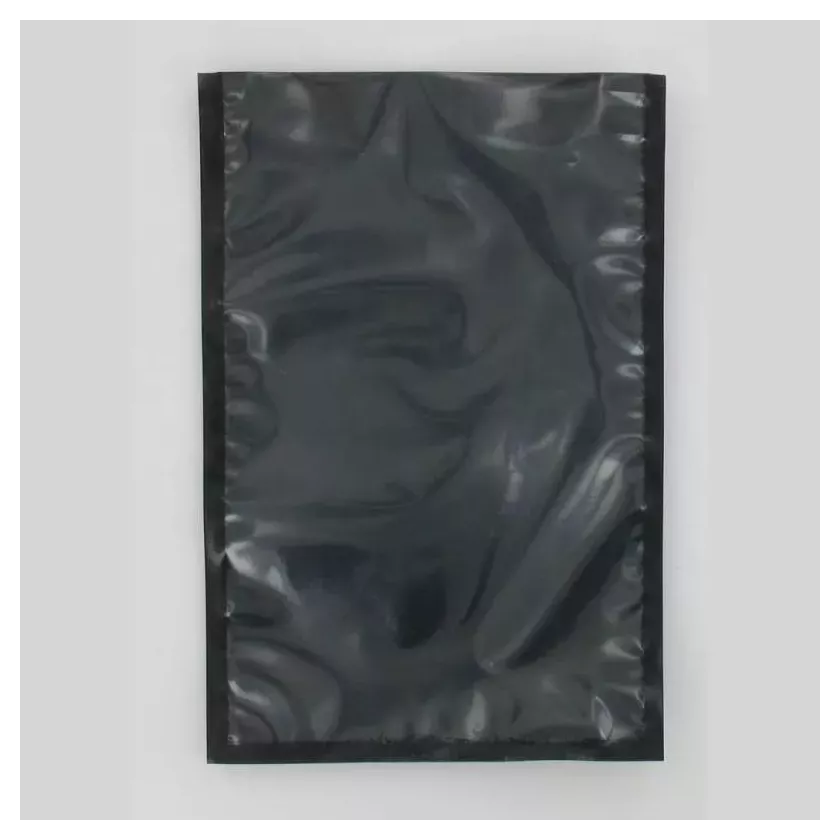 Sacs sous vide 200x200mm 90my transparent noir
