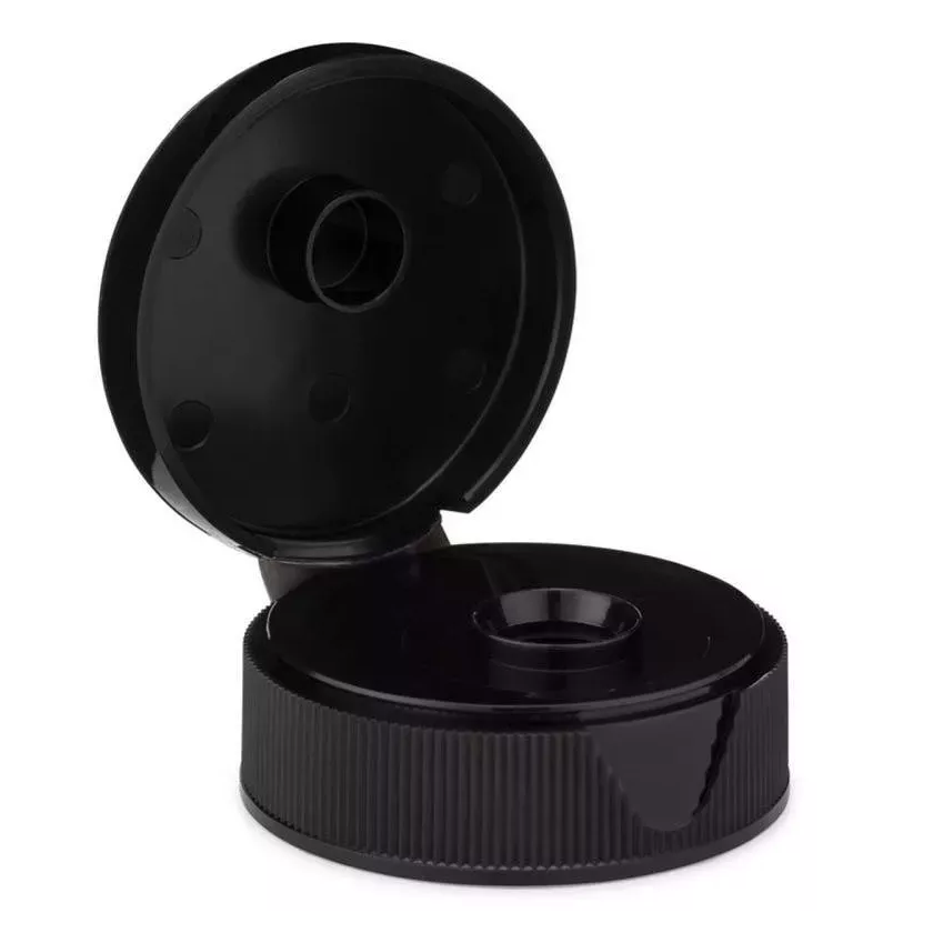 PP bouchon doseur noir pour PET flacon compressible 250ml