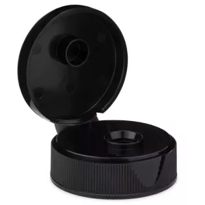 PP bouchon doseur noir pour PET flacon compressible 250ml