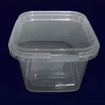 PP ravier carre 360ml transparent 95x95x73mm - cachete