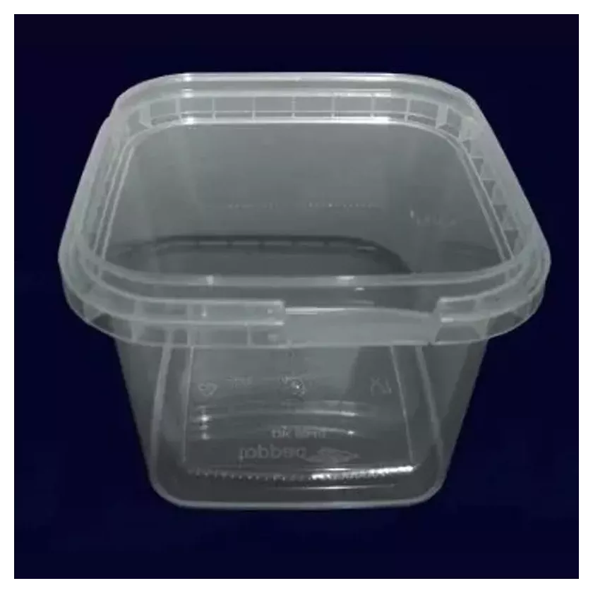 PP ravier carre 360ml transparent 95x95x73mm - cachete