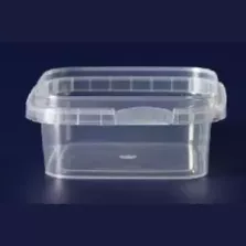 PP ravier carre 185ml transparent 95x95x40mm - cachete