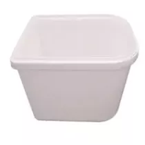 Bac glace/sauce PP naturel 2,5L 172x149x142mm