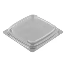 Couvercle APET ravier transparent 108x108x14mm