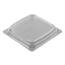 Couvercle APET ravier transparent 108x108x14mm