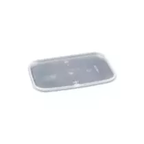 Couvercle PP ravier 300ml transparent 85x110mm cachete