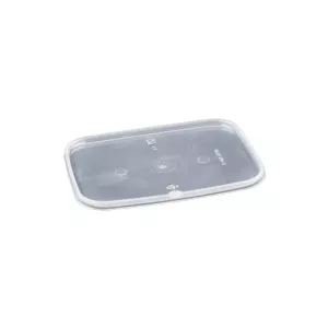 Couvercle PP ravier 300ml transparent 85x110mm cachete