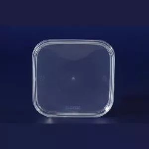 Couvercle PP ravier carre transparent 95x95mm cachete